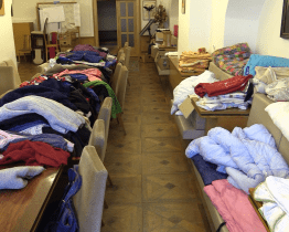 Město pozastavilo sbírku pro uprchlíky