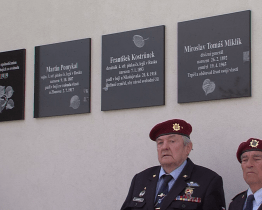 V Kunovicích si připomněli 77. výročí osvobození města