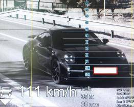 Pirát silnic prosvištěl Horní Lhotou rychlostí 111 km/h