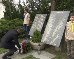 Na hřbitově uctili památku padlých hrdinů