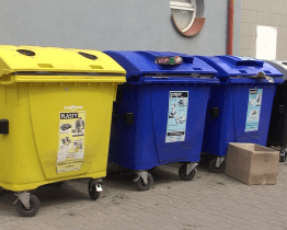 Město postupně vymění více než sto kontejnerů na tříděný odpad