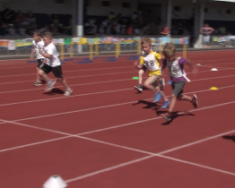 Děti závodily na Uherskohradišťských sportovních hrách mateřských škol