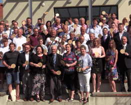 Stolní tenisté slavili šedesátiny