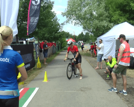 Dlouhý triatlon v Otrokovicích má své vítěze