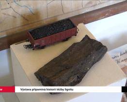 Výstava připomíná historii těžby lignitu
