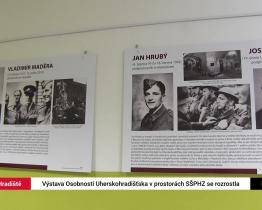 V prostorách SŠPHZ přibyla další část výstavy Osobnosti Uherskohradišťska