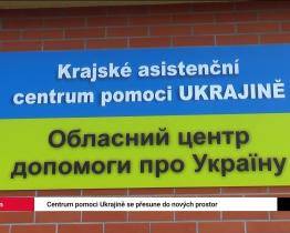 Centrum pomoci Ukrajině se přesune do nových prostor
