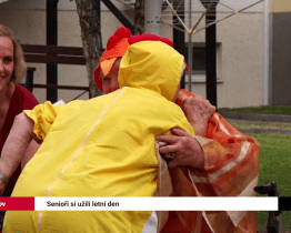 Senioři si užili letní den