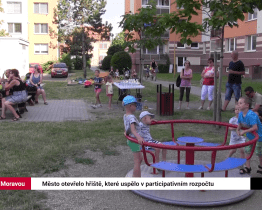Město otevřelo hřiště, které uspělo v participativním rozpočtu