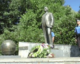 Město vzpomínkou uctilo památku Tomáše Bati 