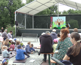 Ulice města ovládl dětský festival Všudybýlek