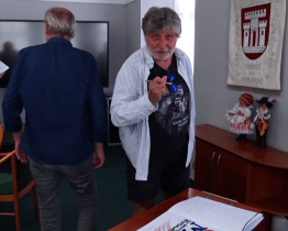 Břetislav Rychlík dostal Cenu města Veselí nad Moravou