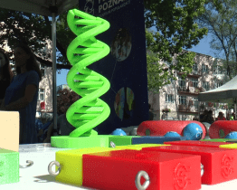 Děti se v parku seznámily s vědou