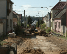 Ve Starém Městě se opravují čtyři ulice