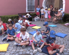 Mladí muzejníci pomáhali kněžně zpět do dob Velké Moravy