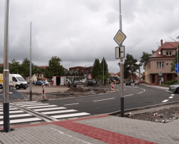 Ulice Svatoborská a Riegrova jsou už průjezdné