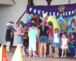 Poslední prázdninové akci pro děti i jejich rodiče přálo počasí