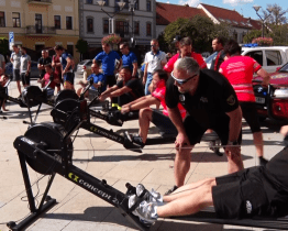 Veslařské trenažéry prověřily výdrž i fyzičku složek IZS