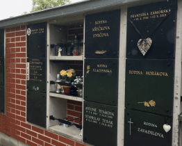 Kolumbárium na Lesním hřbitově se ještě letos rozšíří