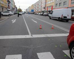 Řidička srazila na třídě T. Bati seniora na přechodu pro chodce