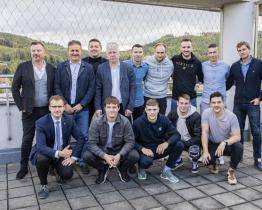 Hejtman se na krajském úřadě setkal s úspěšnými fotbalisty