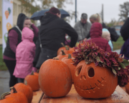 V parku poničeném tornádem oslavili podzim