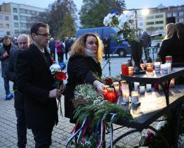 Zástupci města i kraje si připomněli sametovou revoluci