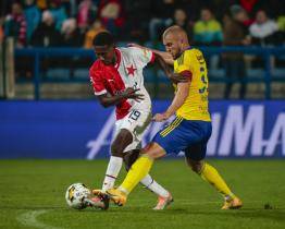 Hotovo za pět minut. Ševci zakončili ligový podzim vysokou porážkou se Slavií 