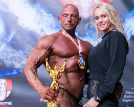 Pavel Forman přivezl z mistrovství světa v kulturistice čtvrté místo