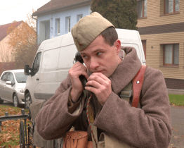 Den válečných veteránů v Otrokovicích připomněla také ukázka historické vojenské techniky