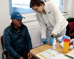 U příležitosti Světového dne diabetu si lidé mohli promluvit s odborníky