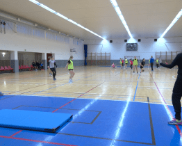 Házenkářské reprezentantky Zlínského kraje trénovaly obranné činnosti  