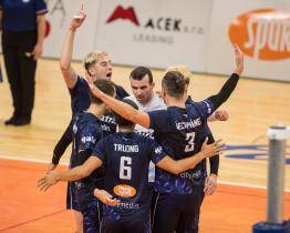 Překvapení pod vysokou sítí! Volejbalisté Fatry v televizním utkání porazili favorizované Budějovice 3:1