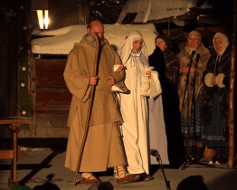 V rožnovském muzeu opět přichystali Živý betlém