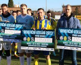 Baťov poprvé zdolal Výběr kraje, při benefici se vybrala rekordní částka 