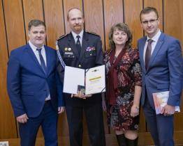 Mezi oceněnými dobrovolníky pracujícími s mládeží je i hasič Petr Kostrůnek