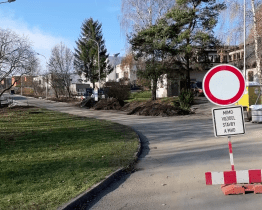 Ulice Filmová je z důvodu rekonstrukce uzavřena 