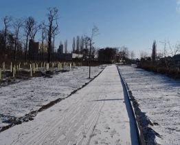 Cyklostezka na Velkomoravské ulici spěje do finiše