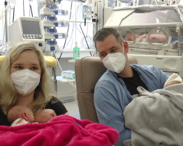 Ve zlínské porodnici se po dvou letech narodila trojčata 