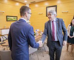 Norský velvyslanec navštívil hejtmanství