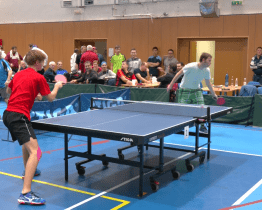 Stolní tenisté hráli o Pohár starostky obce