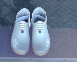 Kateřina Šedá se ohlédla za projektem Z nohy na nohu 