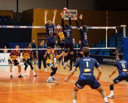 Volejbalisté Fatry podlehli Liberci 0:3. Ve čtvrtek budou odvracet konec sezóny