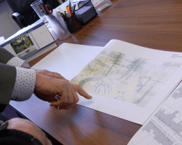 Vznikla studie na úpravy parku a jeho propojení s územím za hradbami