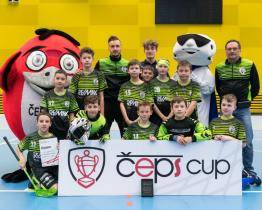 Deset sekund od finále. Mladí florbalisté z Uherského Brodu skončili na ČEPS Cupu čtvrtí 