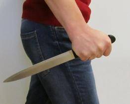 Muž chtěl zabít svou matku. Kuchyňským nožem ji několikrát bodl do hlavy a horní poloviny těla