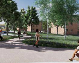 Studie regenerace obytné čtvrti Obeciny je dokončena. Řeší hlavně zeleň a dopravu