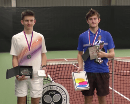 Halové Mistrovství ČR v tenise dorostu vyhrál plzeňský Pazdera