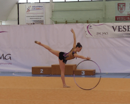 Dva dny patřila sportovní hala ve Veselí moderní gymnastice