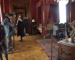 Milotický zámek v dubnu obsadili filmaři. Točí se tam pokračování Aristokratky